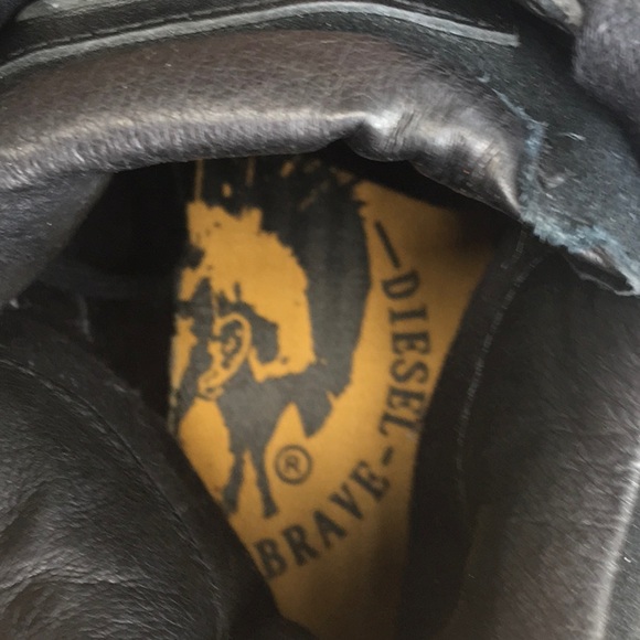 Diesel Claw King Genuine Leather Sneakers 13 - Picture 10 of 10